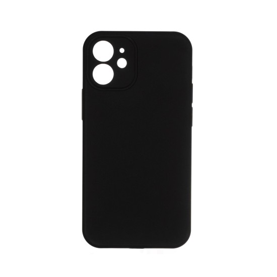 Soft Silicon Case for Apple iPhone 12 Black